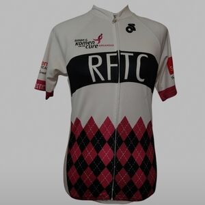 Champion System Club Cut Cyclist Sz SMALL Shirt Pockets Zip Athletic Performance